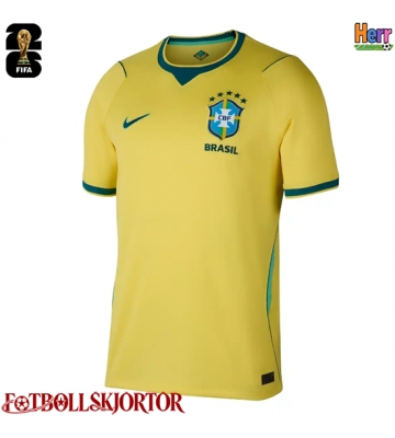 Brasilien Hemmatröja VM 2026 Kortärmad